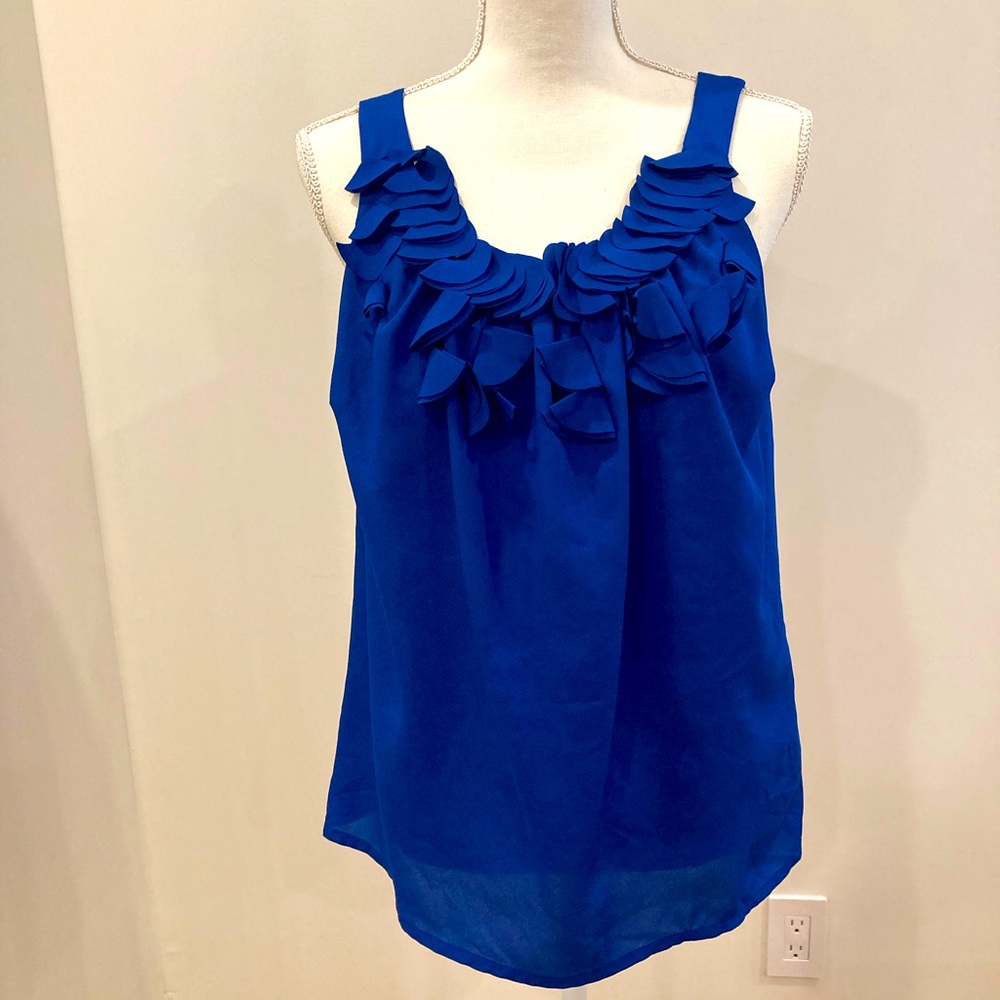 Royal blue tank top
